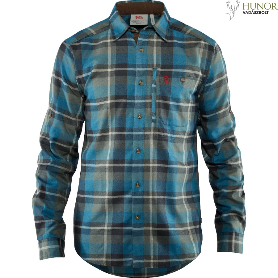 FJALLRAVEN Férfi Ing Fjallglim Shirt Black