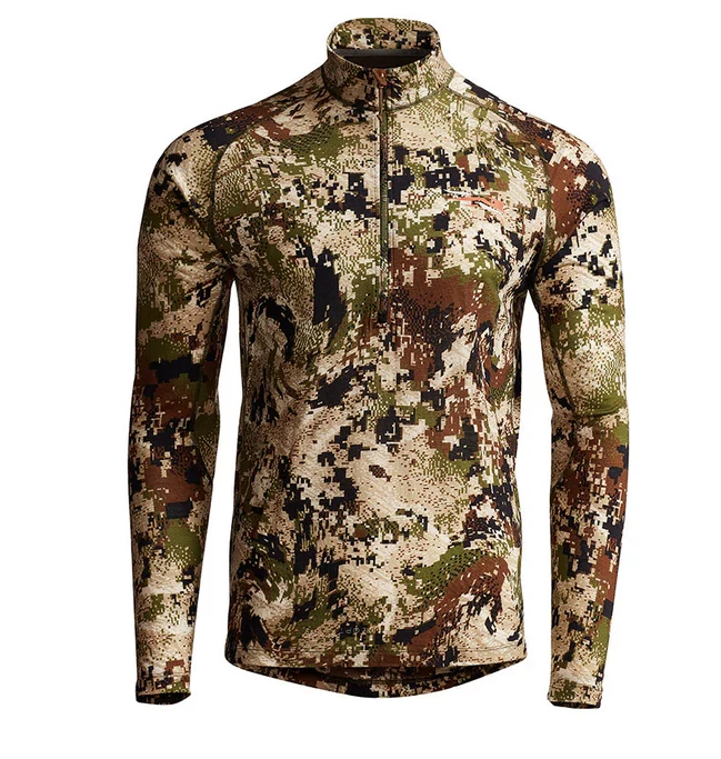 SITKA Férfi Aláöltözet Merino Core LT WT Half-Zip O. Subalpine