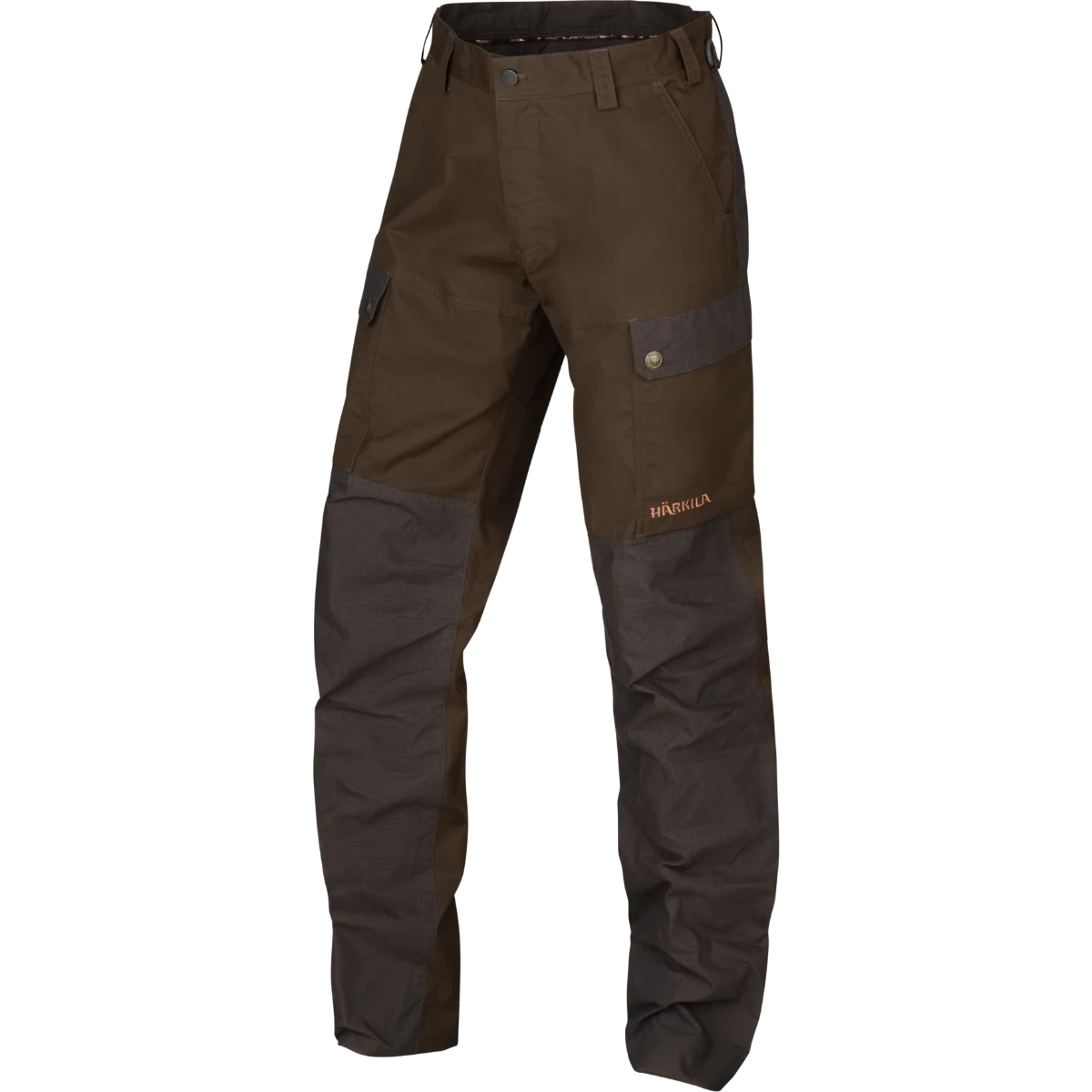 HARKILA Férfi Nadrág Asmund Trousers W.Green/S.Brown