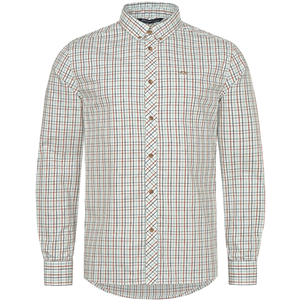 BLASER Férfi Ing Tristan Bordeaux/Blue Checkered