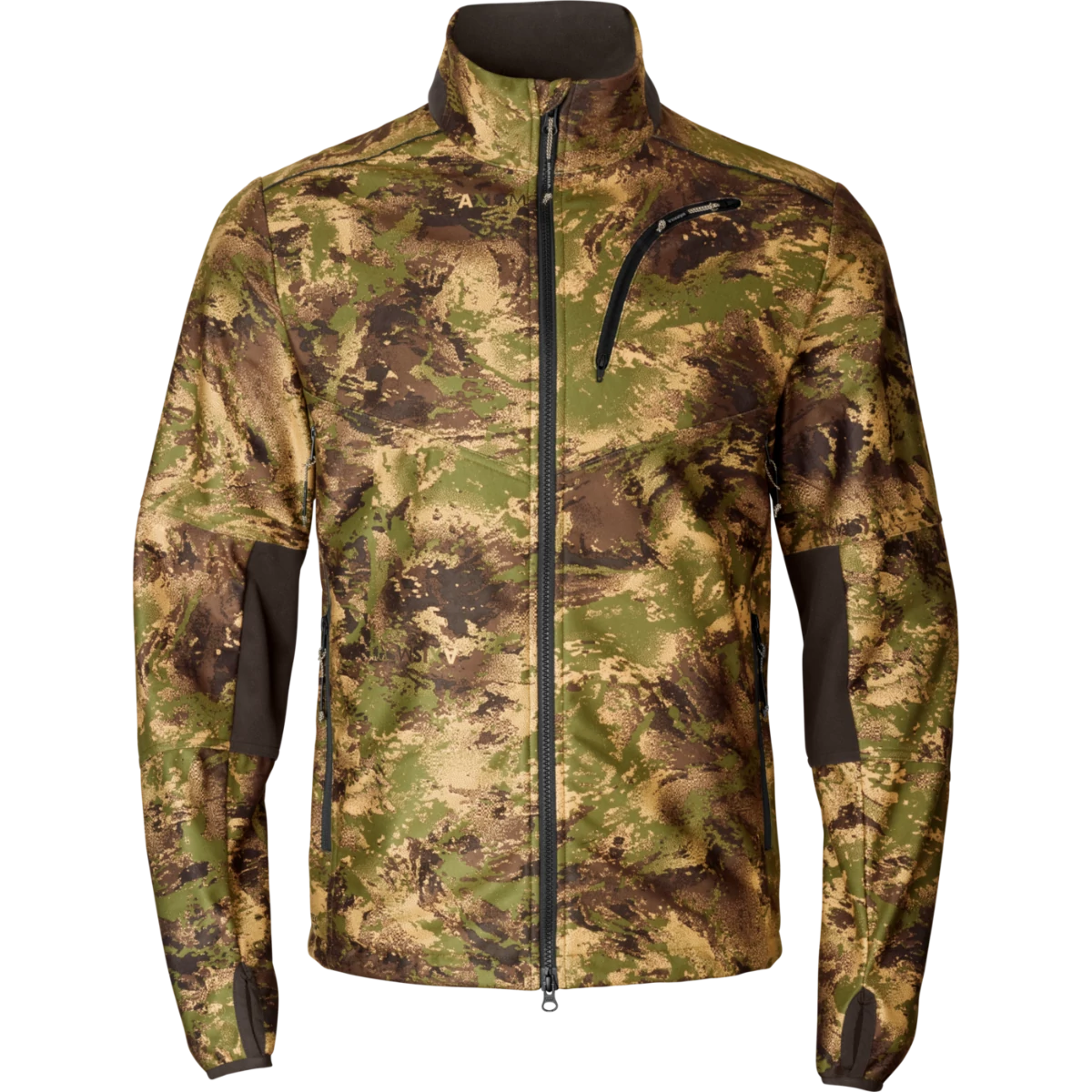 HARKILA Férfi Dzseki Deer Stalker Camo Wsp Fleece Jacket Axis Msp Forest