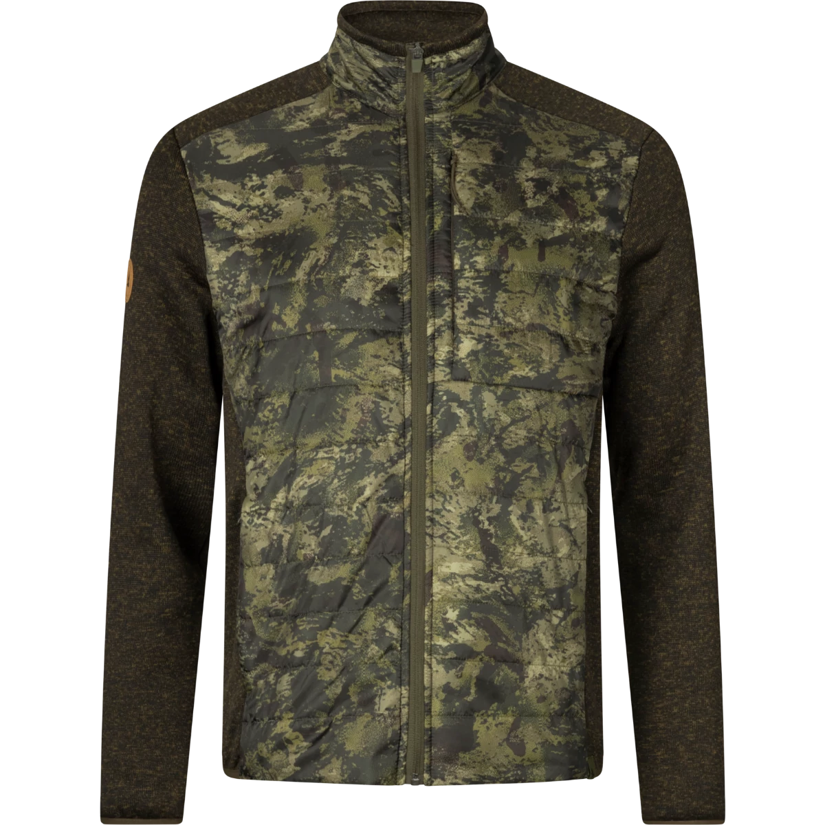 SEELAND Férfi Dzseki Theo Hybrid Jacket Camo Pine/InVis Green