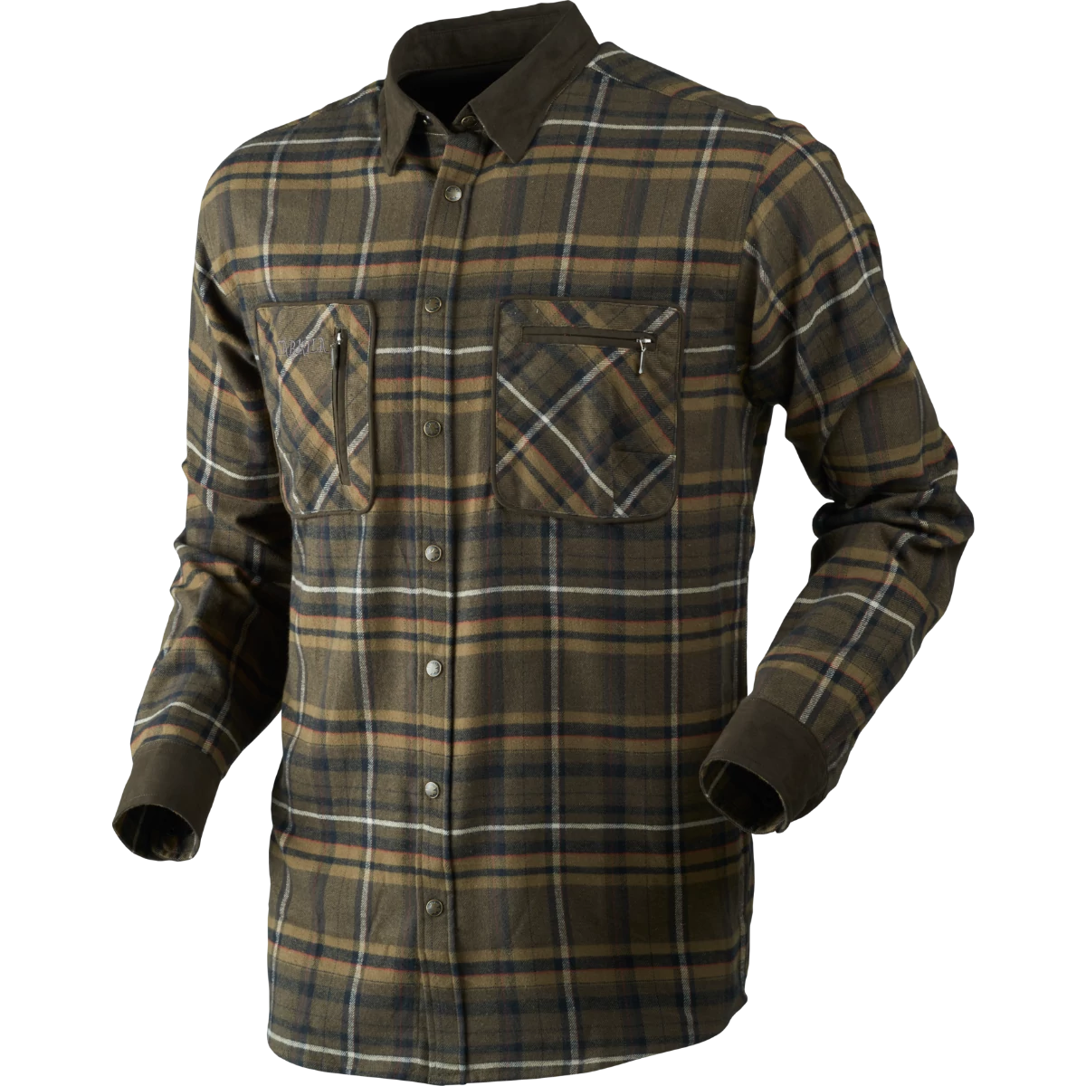 HARKILA Férfi Ing Pajala Shirt Willow Green Check