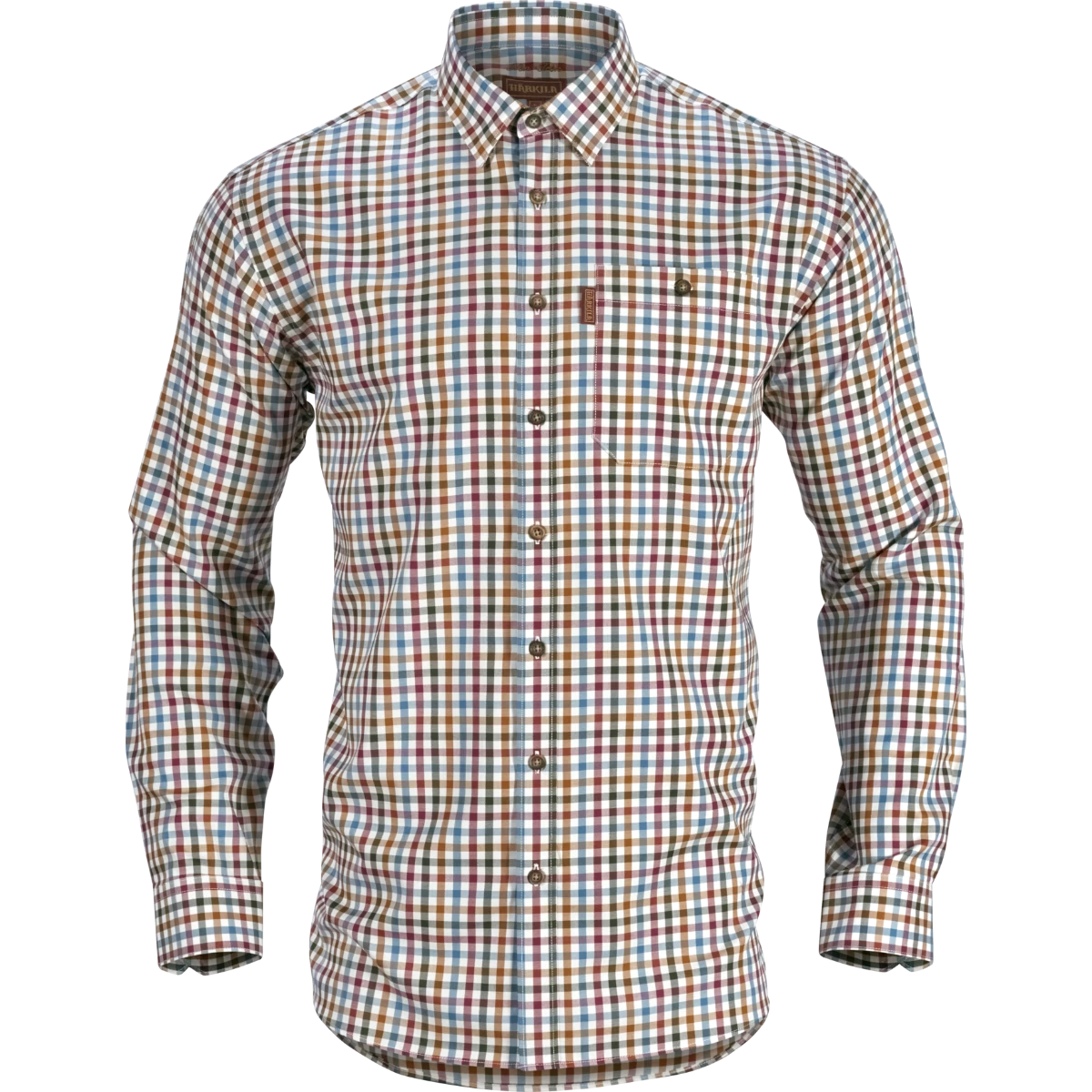 HARKILA Férfi Ing Milford Shirt Multi Check