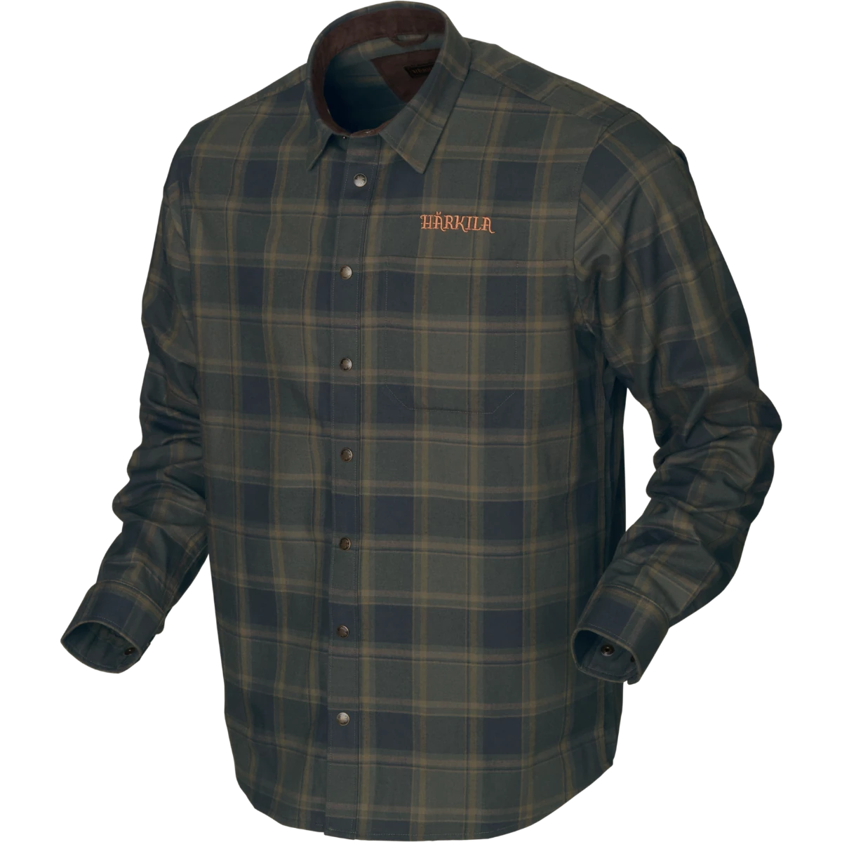 HARKILA Férfi Ing Metso Active Shirt W.Green Check