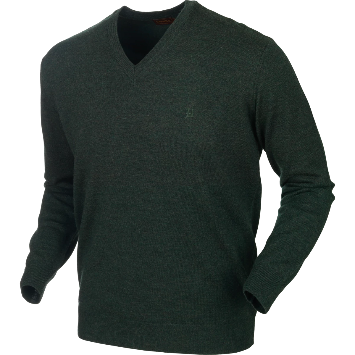 HARKILA Férfi Pulóver Glenmore Pullover Forest Green