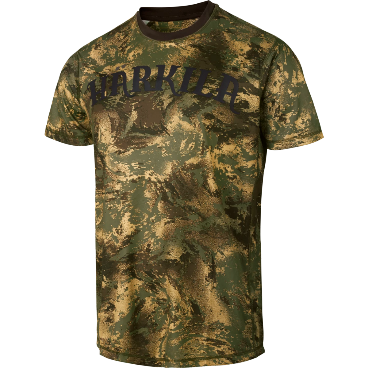 HARKILA Férfi Póló Lynx S/S T-Shirt Axis MSP Forest Green