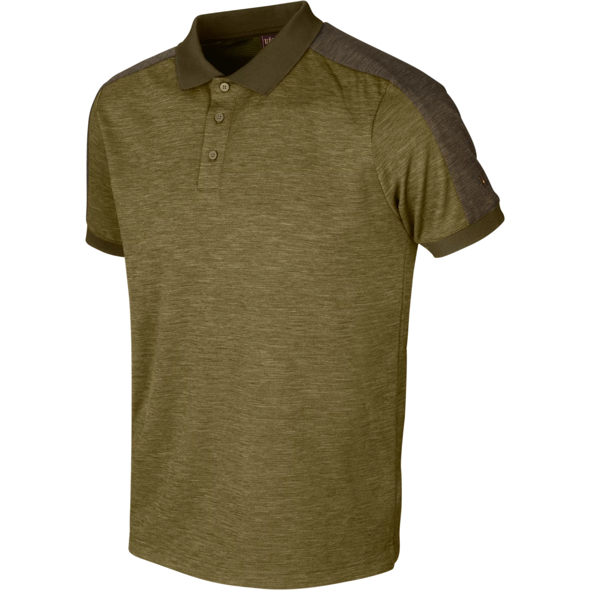 HARKILA Férfi Póló Tech Polo Dark Olive/Willow Green