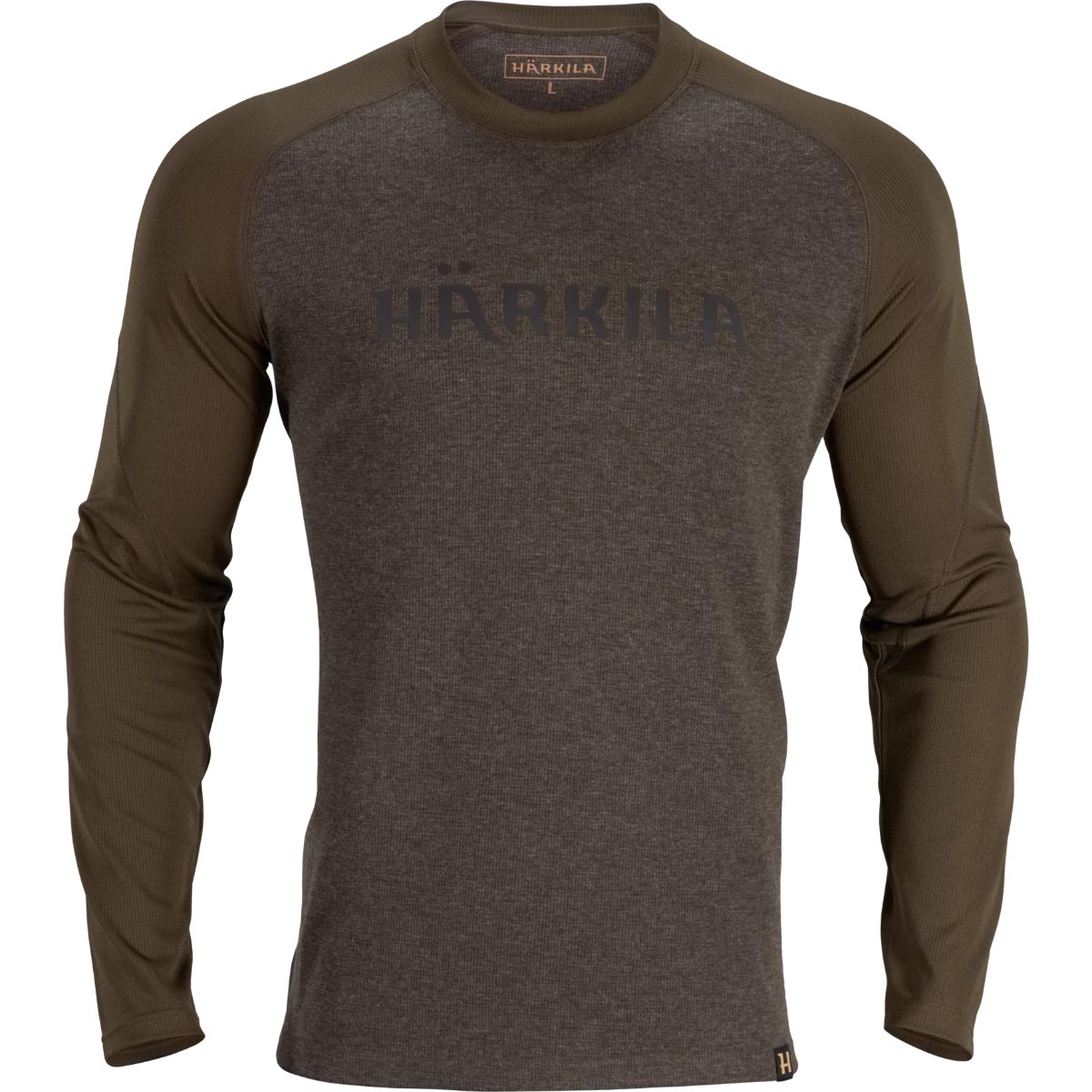 HARKILA Férfi Pulóver Metso L/S T-Shirt W.Green