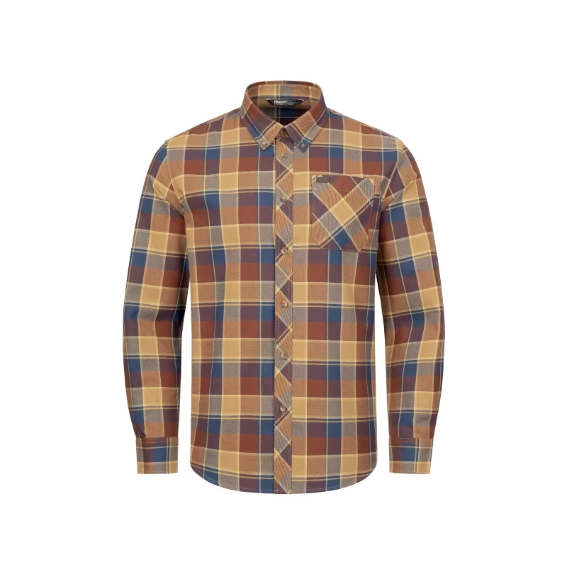 BLASER Férfi Ing HD Charles Brown/Blue Checked
