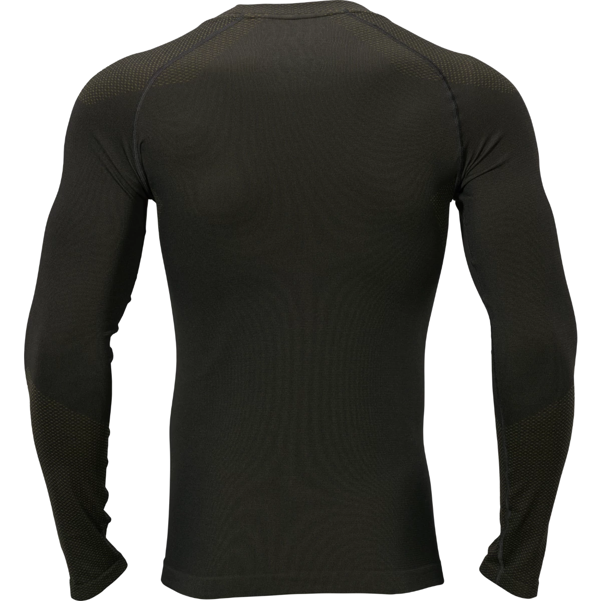 HARKILA Férfi Aláöltözet Base Active L/S O-Neck Dark W.Green