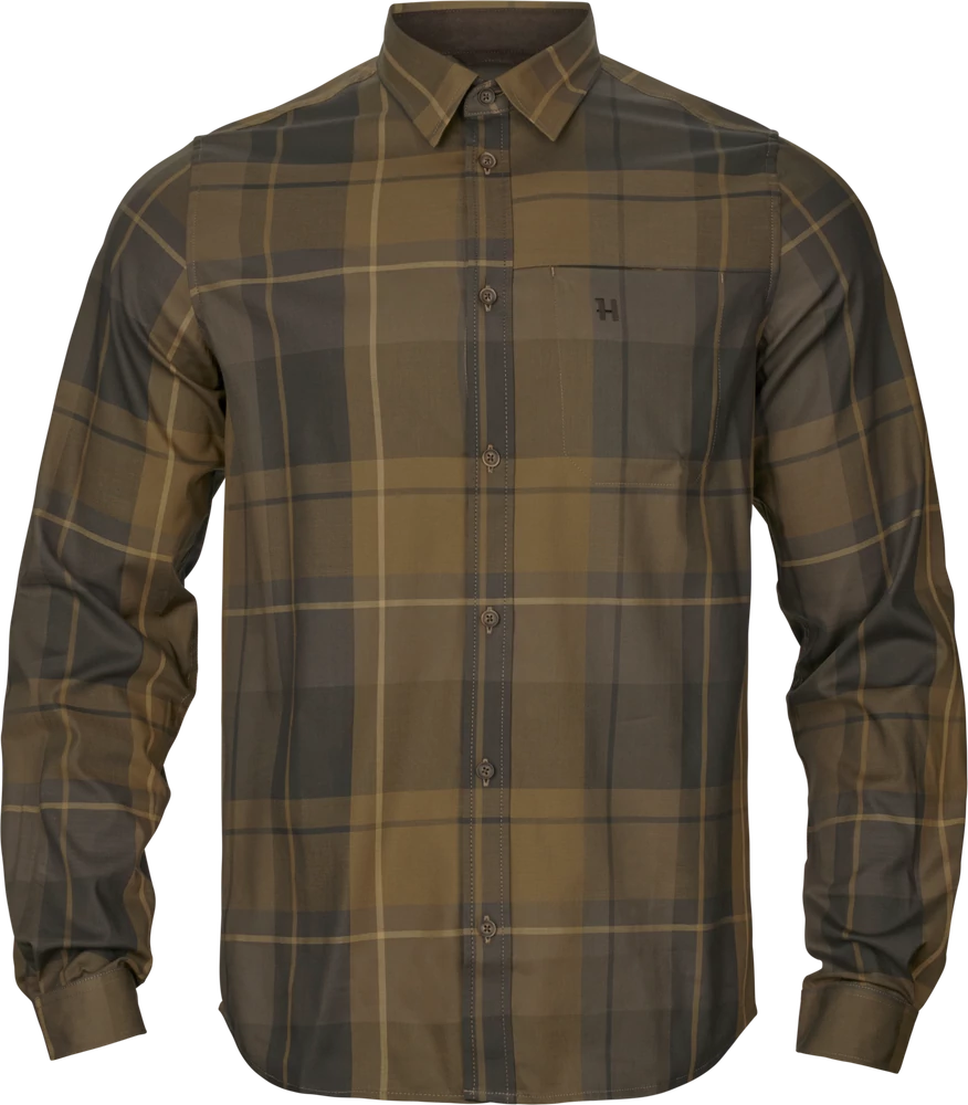 HARKILA Férfi Ing Akse L/S Willow Green Check