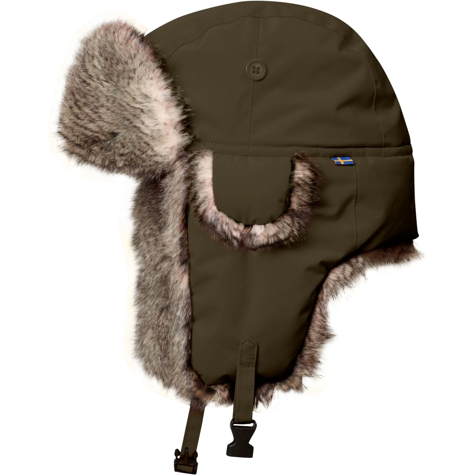 FJALLRAVEN Férfi Sapka Varmland Heater Dark Olive