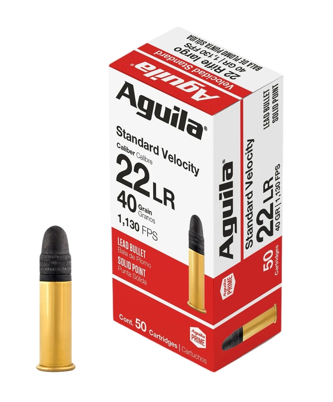 AGUILA .22LR Super Extra SV SP 2.6G 40GR 