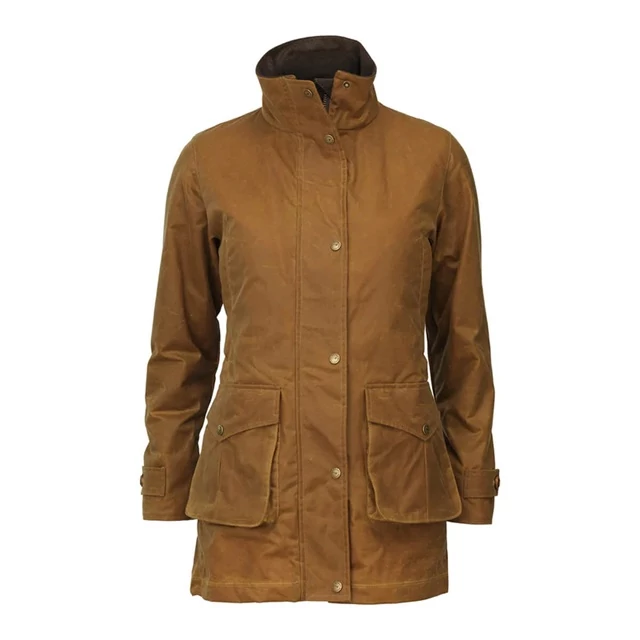 LAKSEN Női Kabát Ashley Wax Coat Stone