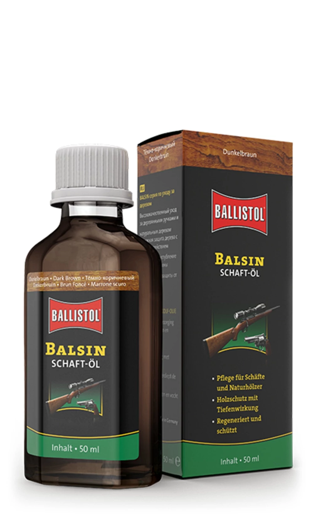 BALLISTOL Sötétbarna Tusolaj 50ML