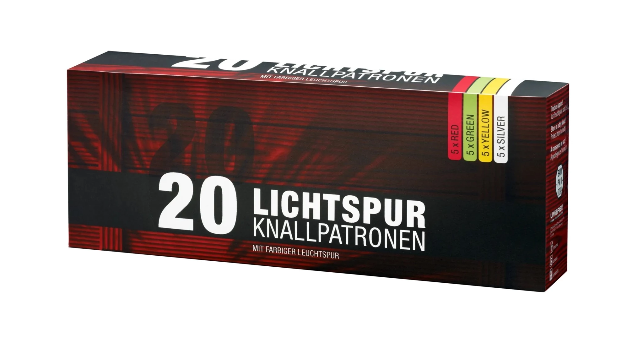 UMAREX Jelzőrakéta Piro Lichtspur 4X5 Színes
