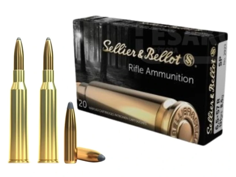 SELLIER & BELLOT 6,5X57 SP 8,5G 131GR