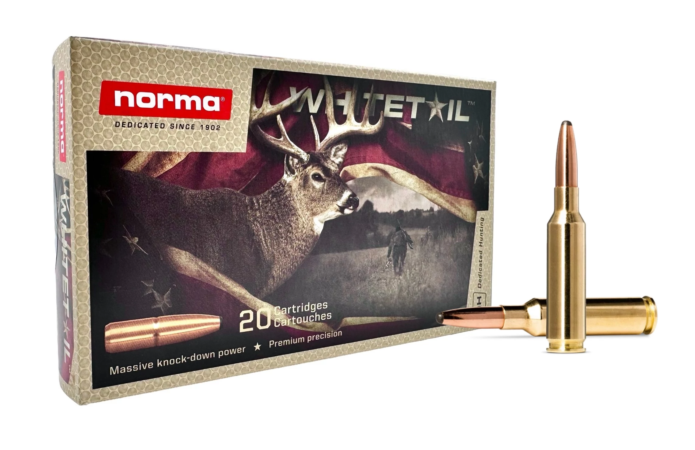 NORMA 6,5 Creedmoore Whitetail 9,1G 140GR