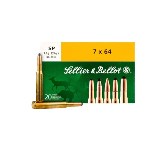 SELLIER & BELLOT 7X64 SP 9G 139GR