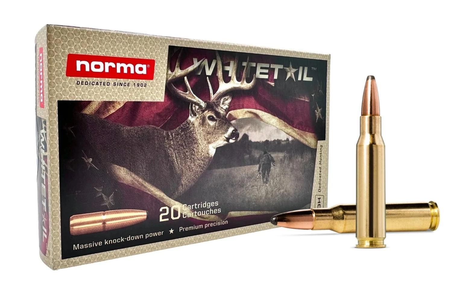 NORMA 308 Win Whitetail 9,7G 150GR 