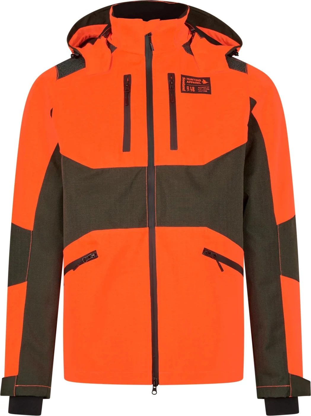 SEELAND Férfi Kabát Venture Serac Jacket Orange Blaze