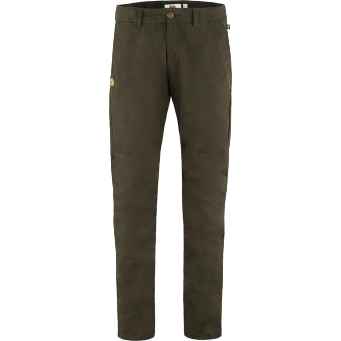 FJALLRAVEN Férfi Nadrág Sörmland Tapered Dark Olive
