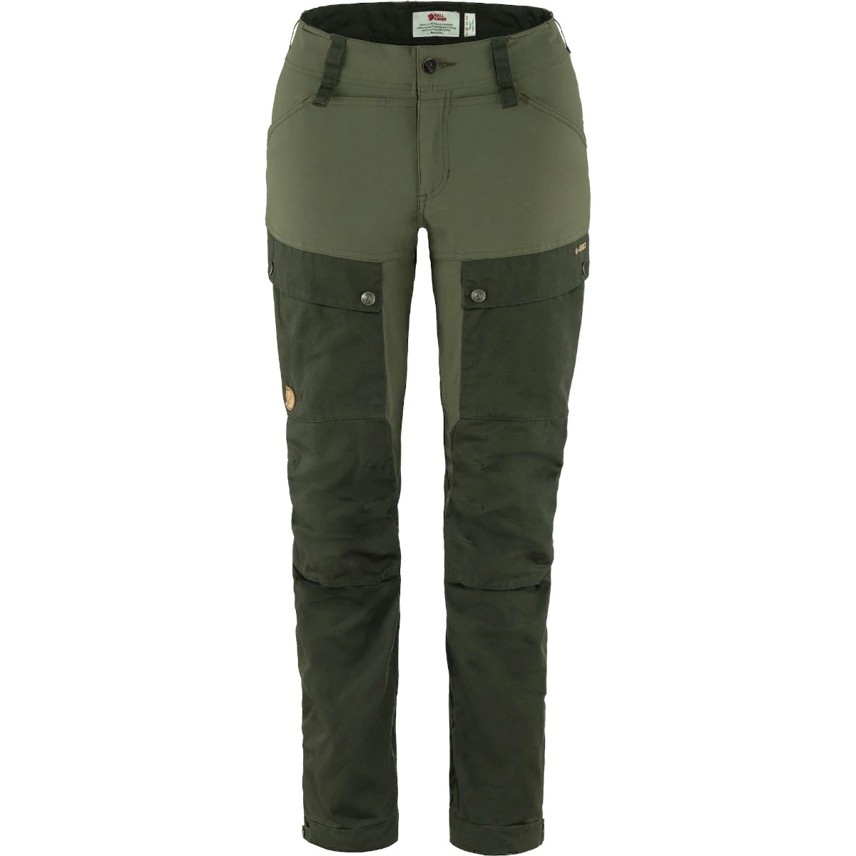FJALLRAVEN Női Nadrág Keb Trousers Curved Reg D.Forest-Lauren GR