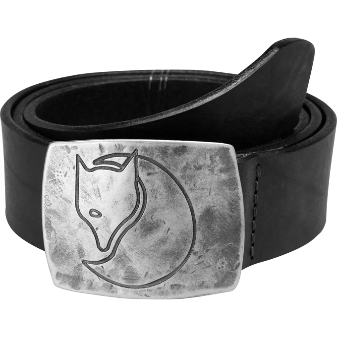FJALLRAVEN Férfi Öv Murena Silver Belt Black