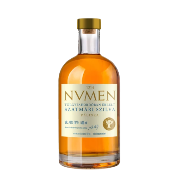 NVMEN Érlelt Szatmári Szilvapálinka 40% 0,5L DRS