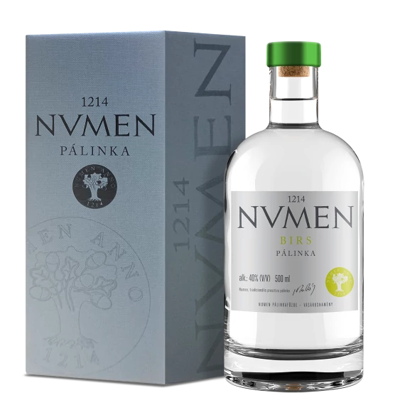 NVMEN Birsalma pálinka 40% 0,5L Díszdobozban DRS