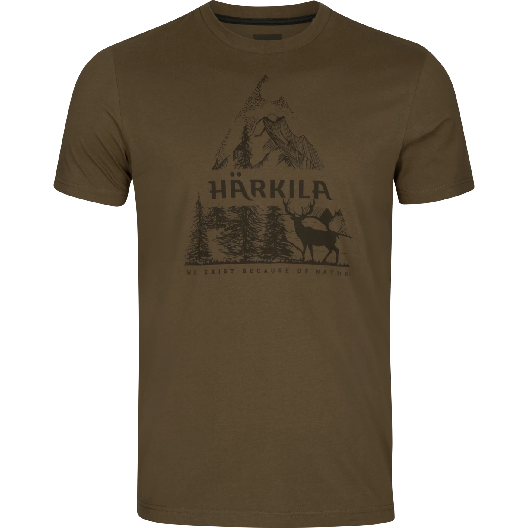 Harkila Férfi Póló T-Shirt Nature Willow Green