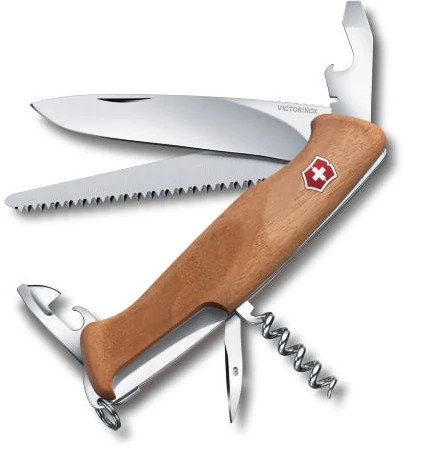VICTORINOX RangerWood 55 Svájci Bicska Fa Markolattal