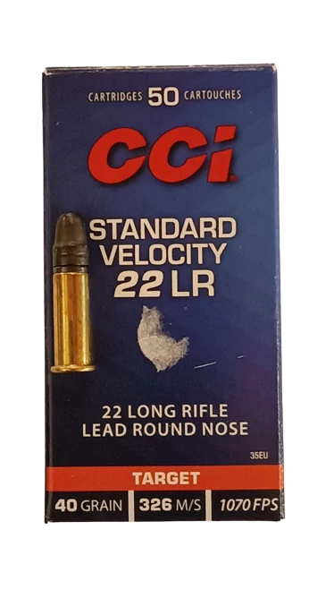 CCI 22 LR Standard Velocity 40gr