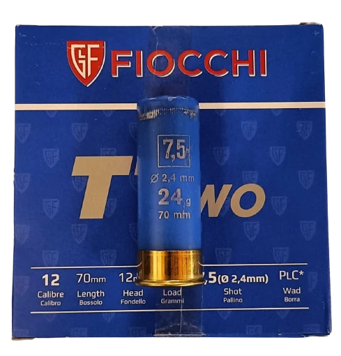 FIOCCHI 12/70 2,4 mm 24g TT Two