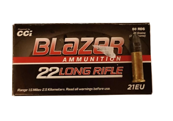 CCI .22 LR Blazer 2,5g/40gr