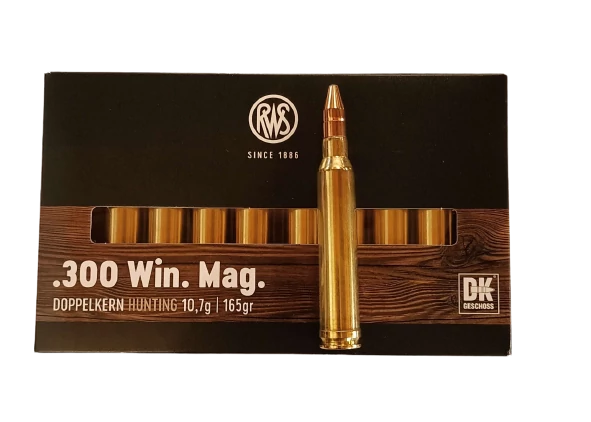 RWS 300 Win. Mag. Doppelkern Hunting 10,7g/165gr
