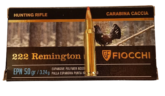 FIOCCHI 222 Rem. EPN 3,24g/50gr