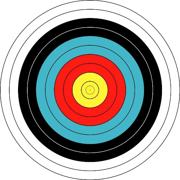 FITA Lőlap 80x80cm