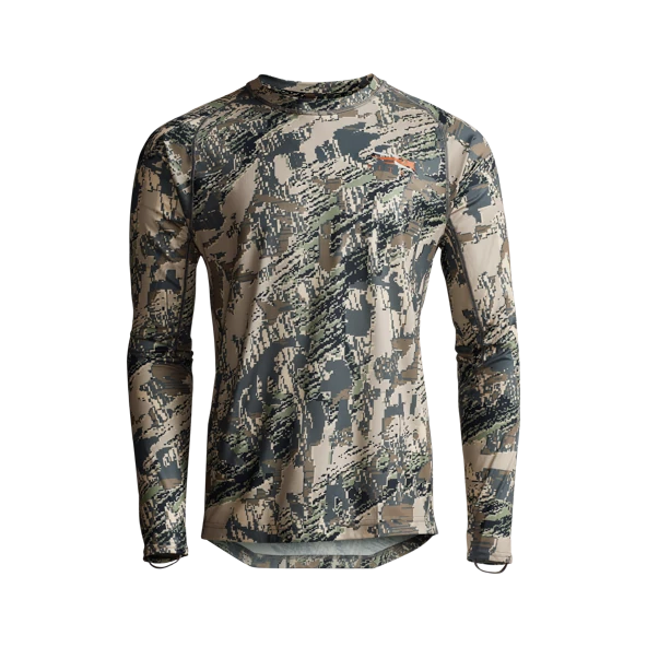 SITKA Férfi Felső Core  Lt Wt Crew-Ls Open Country