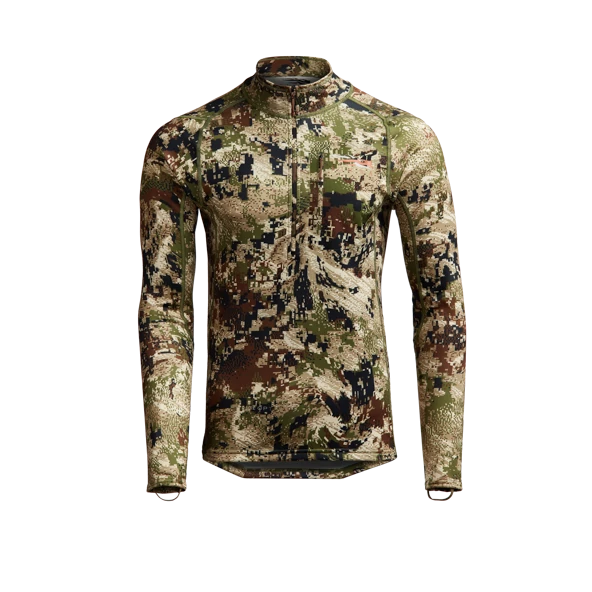 SITKA Férfi Aláöltözet Core Midweight Zip-T Optifade Subalpine