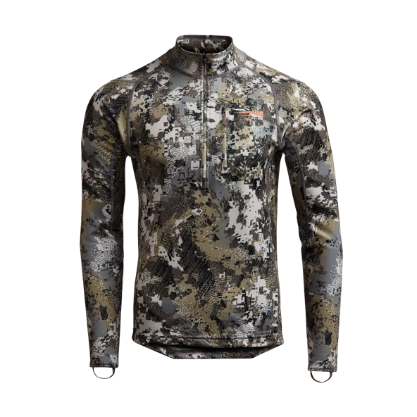 SITKA Férfi Aláöltözet Core Midweight Zip-T Elevated II