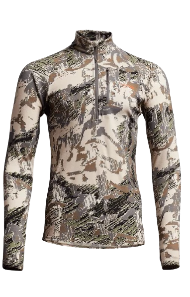 SITKA Férfi Felső Core Merino 220 Half-Zip Open Country