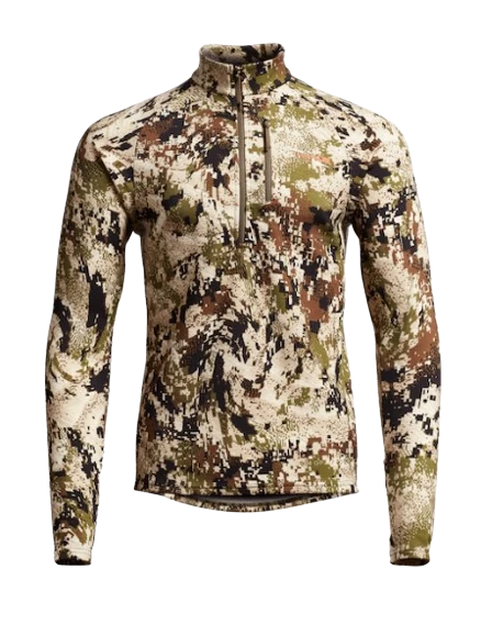 SITKA Férfi Felső Core Merino 330 Half-Zip Subalpine