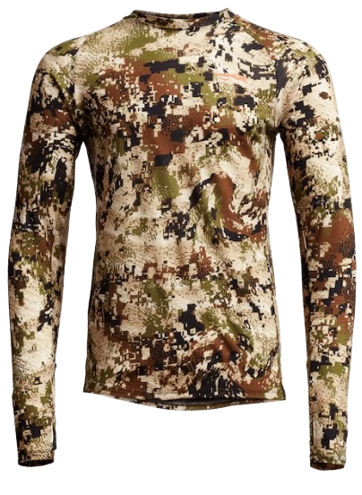 SITKA Férfi Felső Merino 120 LS Crew Subalpine