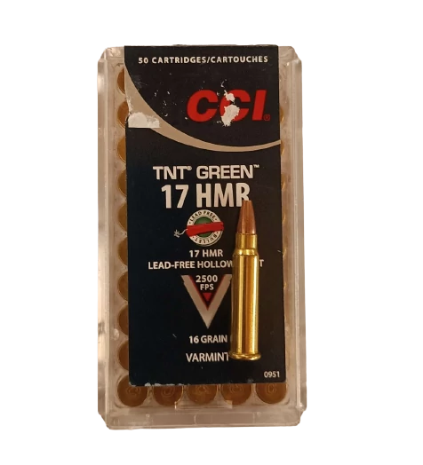 CCI 17 HMR TNT Green 16gr