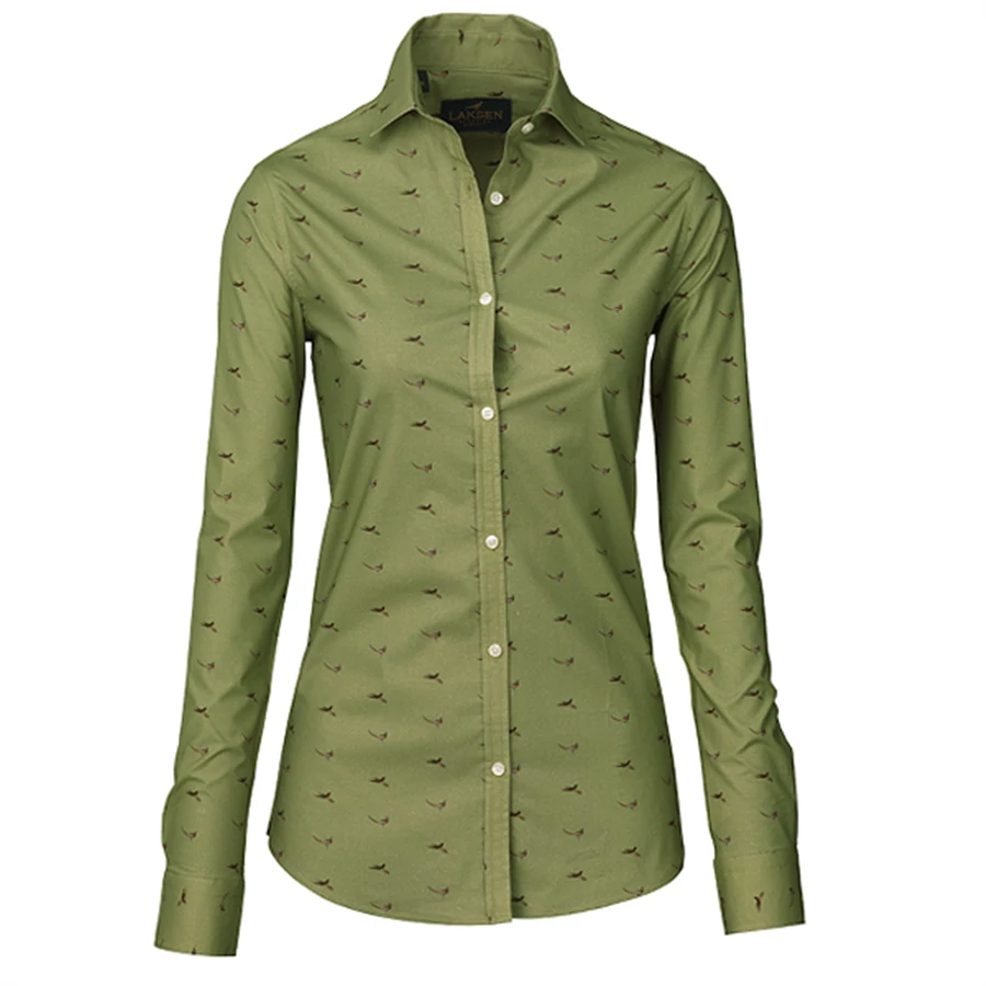 LAKSEN Női Ing Flush Khaki