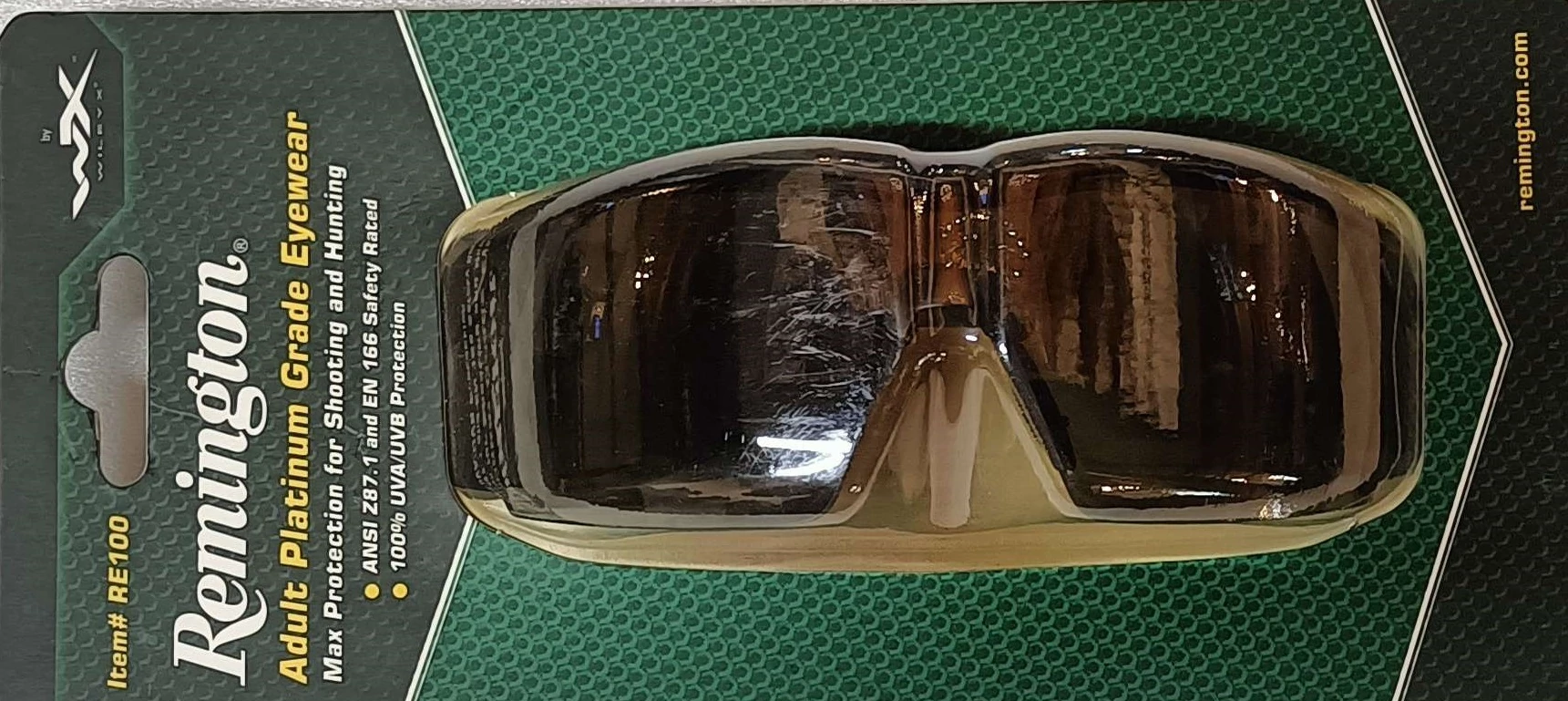 REMINGTON Férfi Wileyx Platinum Védőszemüveg Füst/Fekete