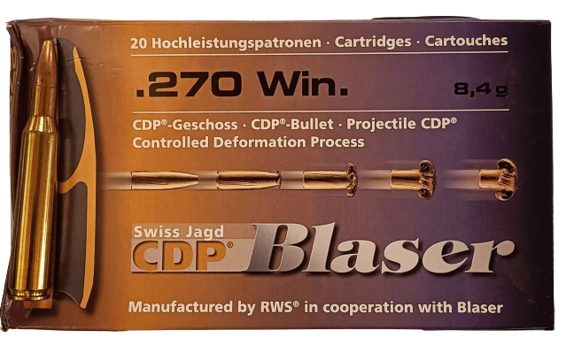 RWS 270 Win. CDP Blaser 8,4g