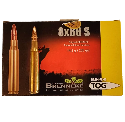 BRENNEKE 8x68S TOG Torpedo Optimal 14,2g/220gr